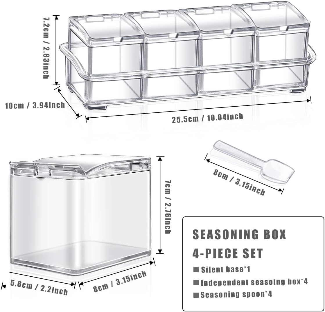 Clear Seasoning Box