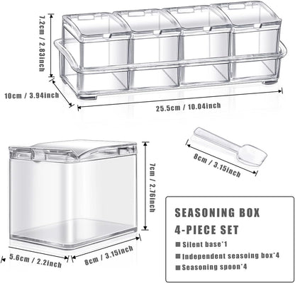 Clear Seasoning Box