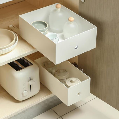 Self-Adhesive Drawer Slides – 2PCS Slide Rail Set 🛠️✨