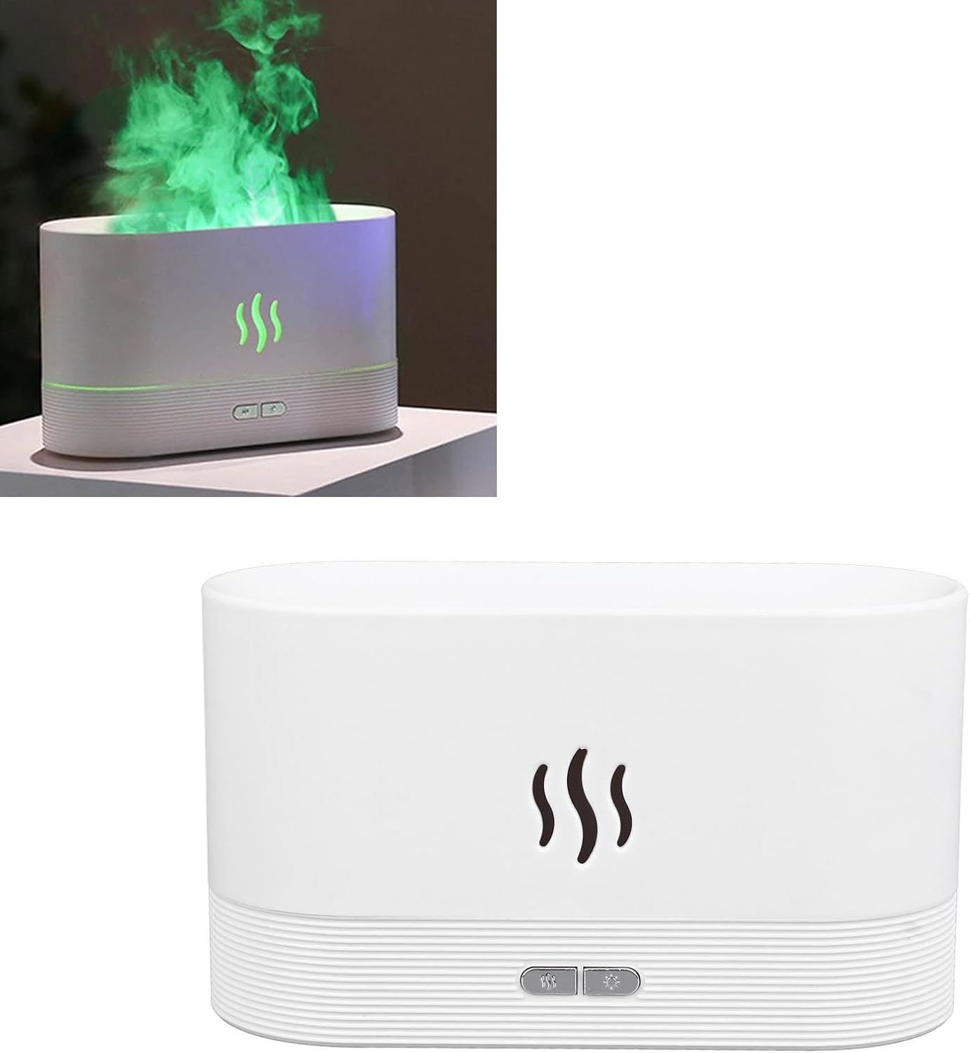 Colorful Flame Diffuser Humidifier