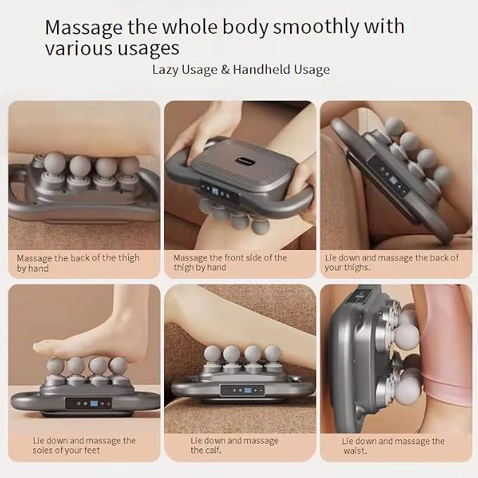 Endzone Supervolt Octacore 8-Head Massage Gun -B💆‍♂️⚡