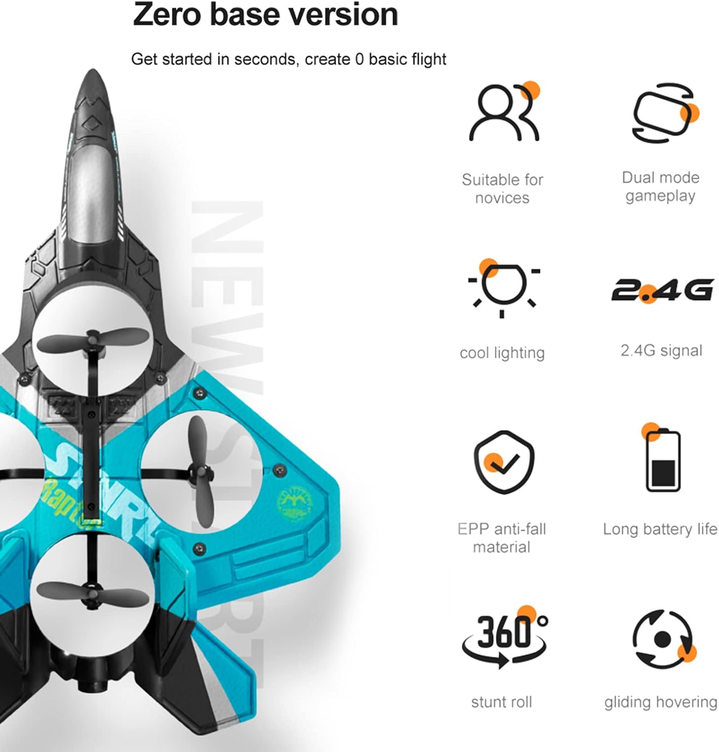 Remote Control Airplane for Kids