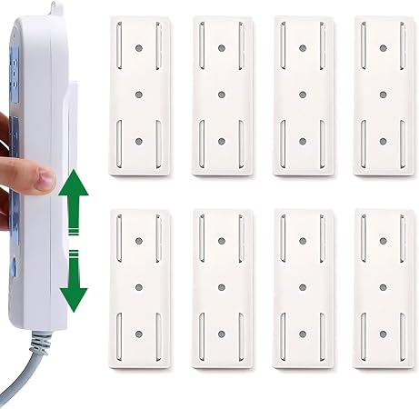 Brelet Self-Adhesive Socket Holders – 5 Pack 🔌✨