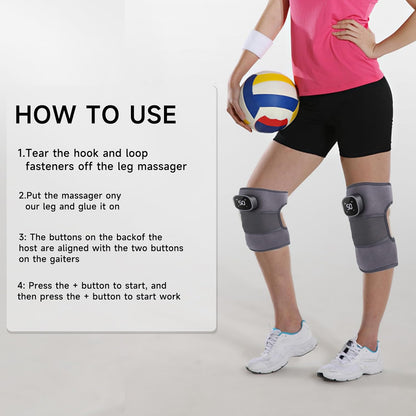 Advanced Knee Massager with Heat & Vibration – Pain Relief Support