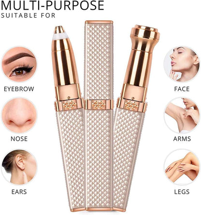 2 in 1 Facial Hair Removal Skin Care Tool