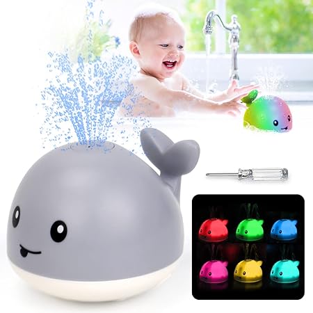 Mini Whale Fountain Bath Game