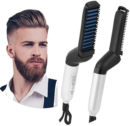 10W Electric Beard Hair Straightener With Ceramic Heating Plate