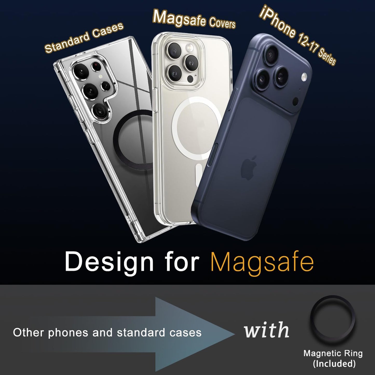 360 Adjustable Vacuum Magnetic Phone Holder for Car