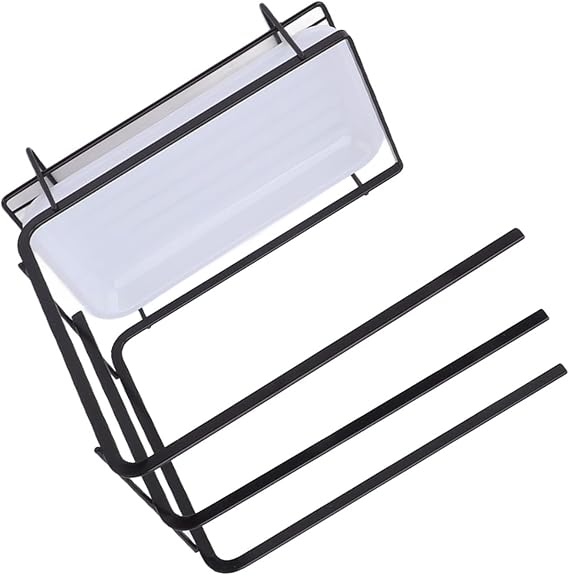 Multi-Purpose Dish Towel Rack – Drying Holder with Drain Tray 🧺✨