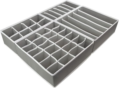 Underwear Storage Box Set Of 4 Pcs