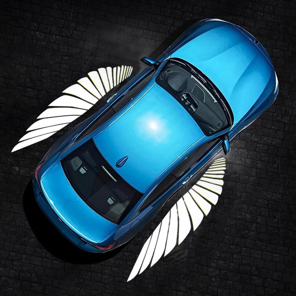 Car Angel Wing Laser Projector Light