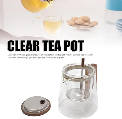 Glass Teapot with Infuser – Heat Resistant Tea Pot 750ML