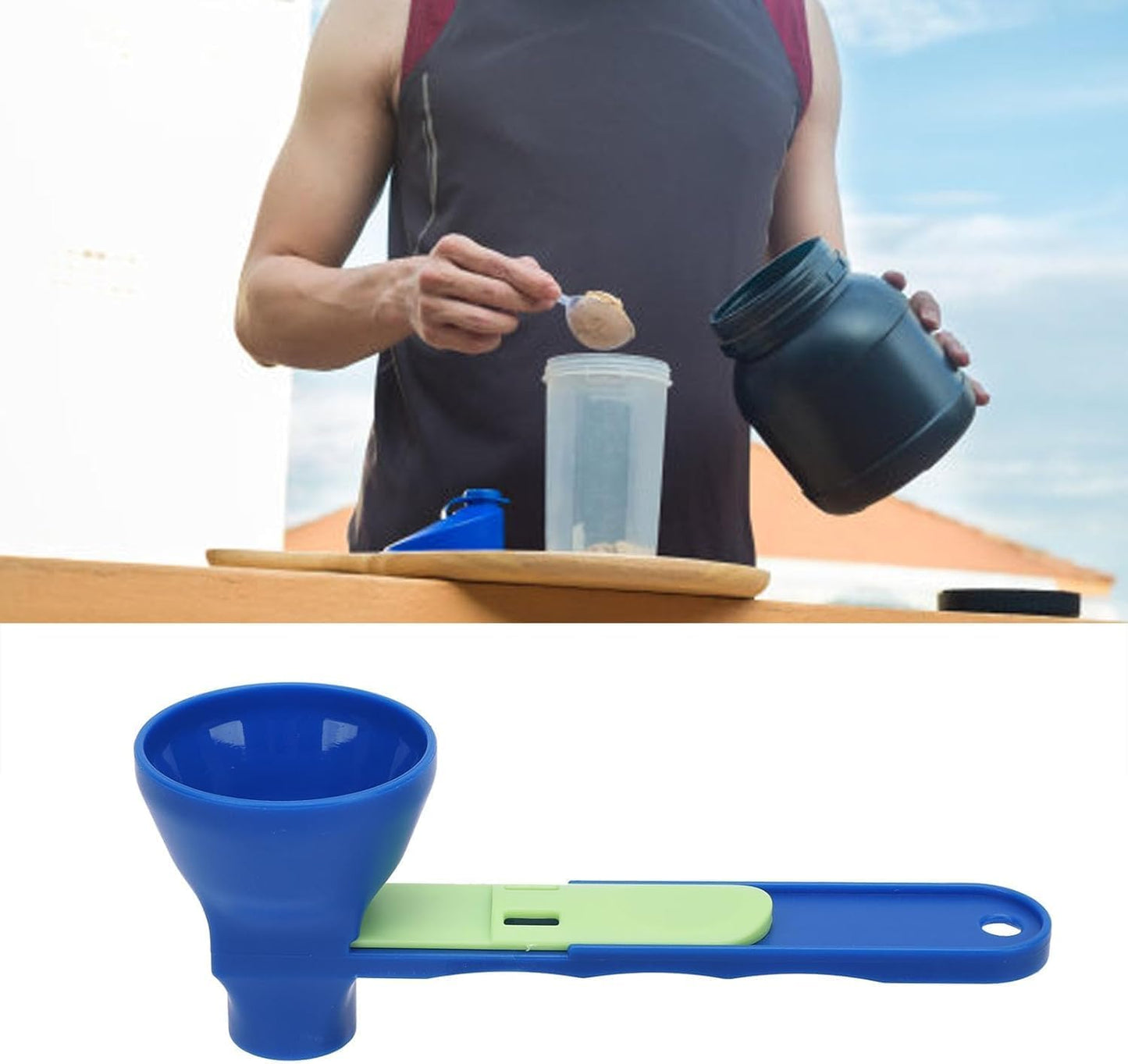 Adjustable Fitness Measuring Spoon