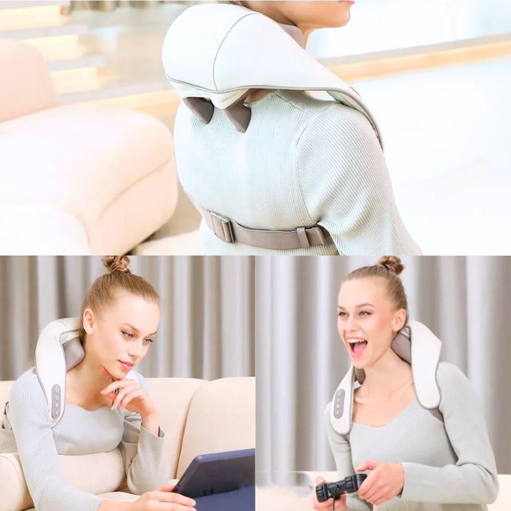 Neck Hand-Shaped Massager Wireless