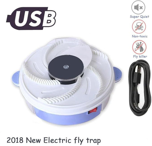 🪰 Electronic Fly Trap – USB Powered Safe Pest Control