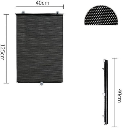 Retractable Balcony Sun Shade – Blackout Roller Blind