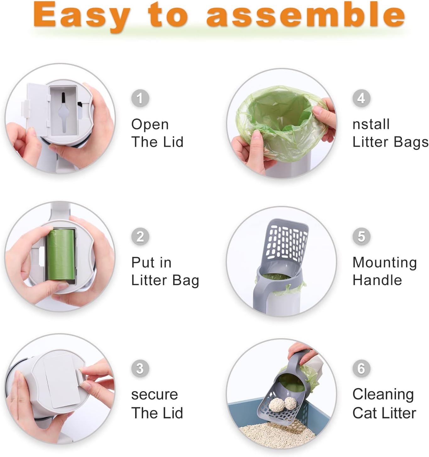 Cat Litter Scoop Kit