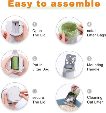 Cat Litter Scoop Kit