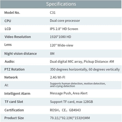 Smart Indoor Security Camera