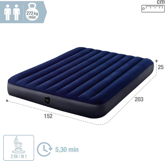 Inflatable Air Mattress – Queen Size Camping & Guest Bed