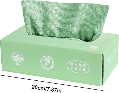 Pull-Out Microfiber Cleaning Cloths – 20PCS 🧽✨