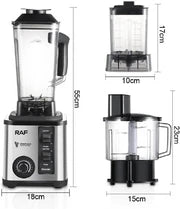 RAF 2600W Electric Blender + Chopper 3-in-1 R2865