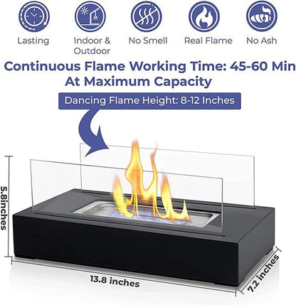 Table Fire place Ethanol For Indoor & Outdoor