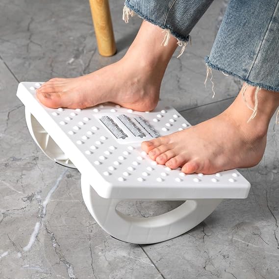 Adjustable Ergonomic Foot Rest 🦶✨