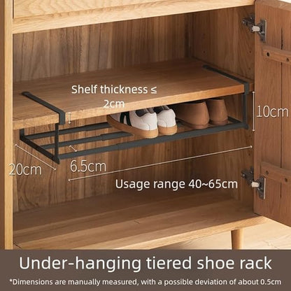 Retractable Shoe Rack Organizer 👟✨
