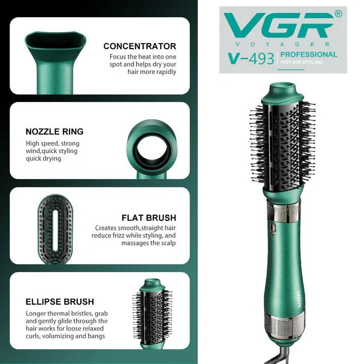 VGR Hair Dryer Brush