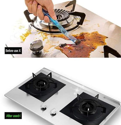 6PCS Gas Stove Protector Liners – Reusable Heat Resistant Pads