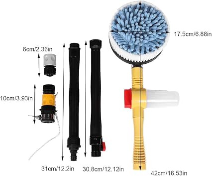 360° Rotating Car Wash Brush 🚗🧽💦