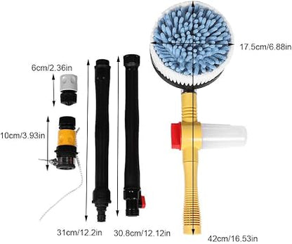 360° Rotating Car Wash Brush 🚗🧽💦
