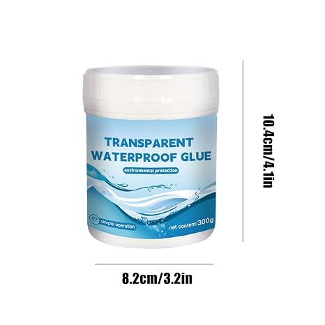 Transparent Waterproof Sealant – 300g Anti-Leak Repair Glue 💧✨