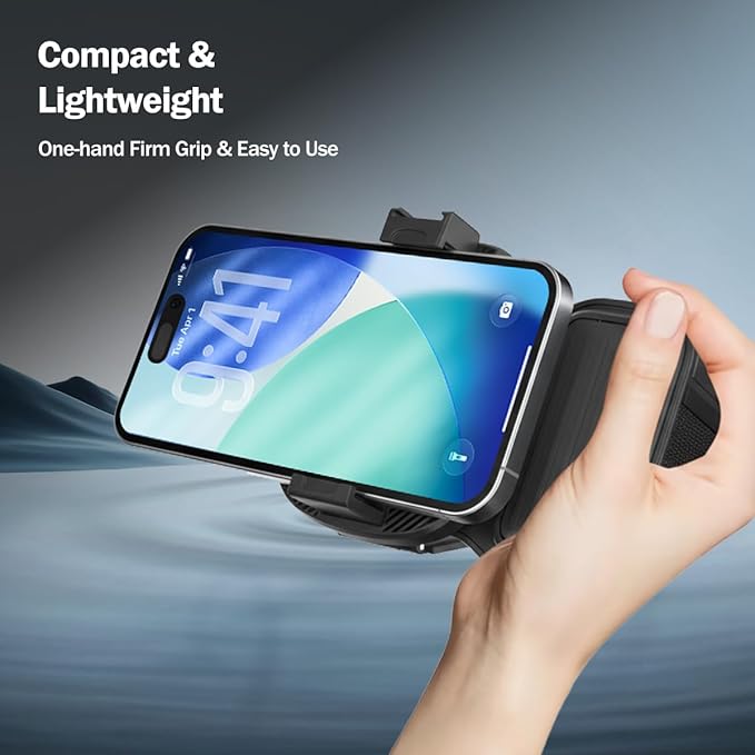 Phone Camera Grip Handle – Bluetooth Remote Shutter