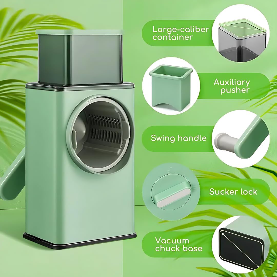 Multifunctional Rotary Vegetable Cutter