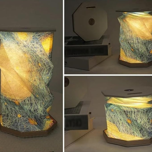 Rotating Book Lamp – Foldable Rechargeable Night Light