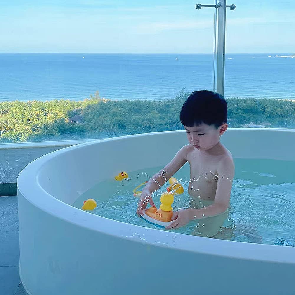 Kids Duck Bath Fountain Toy – Electric Water Spray Fun