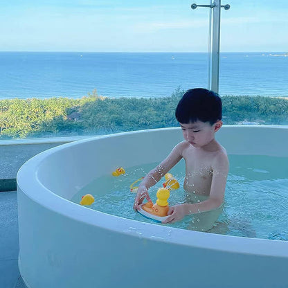 Kids Duck Bath Fountain Toy – Electric Water Spray Fun