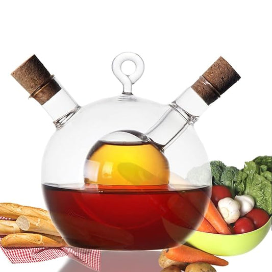 TRUU 2-in-1 Oil & Vinegar Dispenser – 355ML 🫒🍶