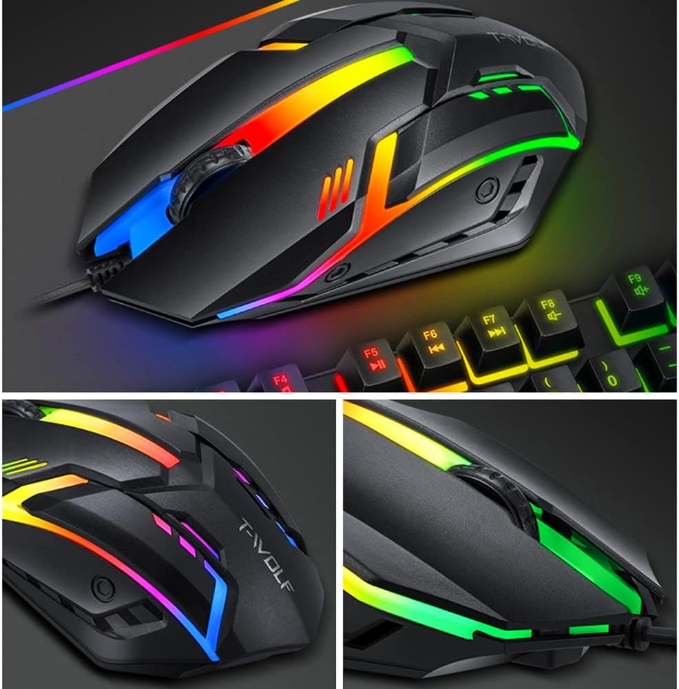 4 in 1 Gaming Combo ( Keyboard - headset - mousepad - mouse )