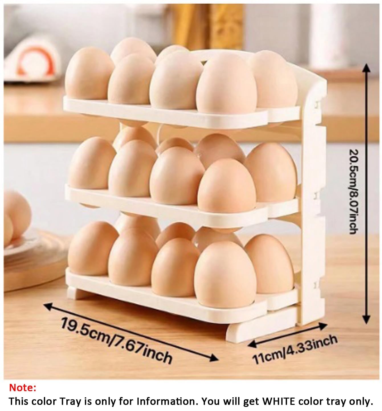 Plastic Foldable Egg Tray