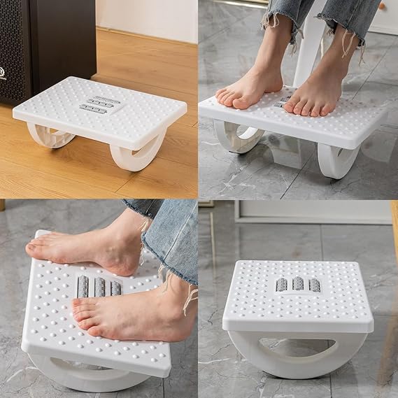 Adjustable Ergonomic Foot Rest 🦶✨