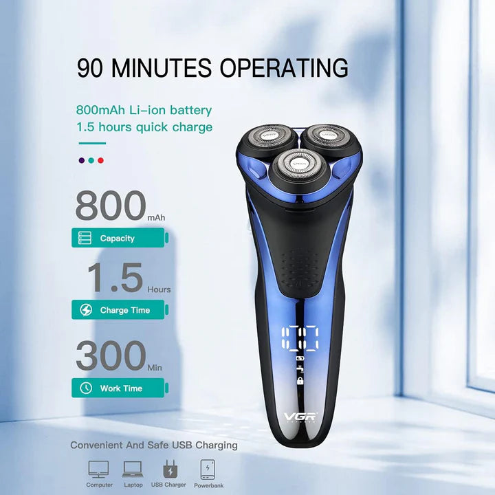 VGR Waterproof Electric Shaver