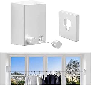 4.2M Retractable Clothes Drying Rack – Adjustable Indoor & Outdoor Line