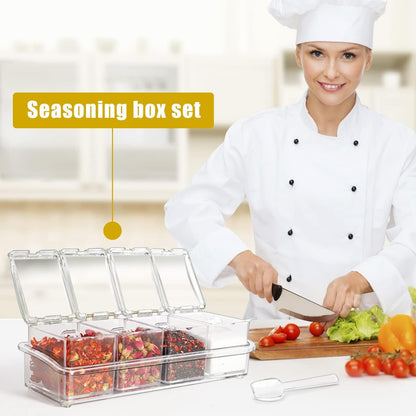 Clear Seasoning Box