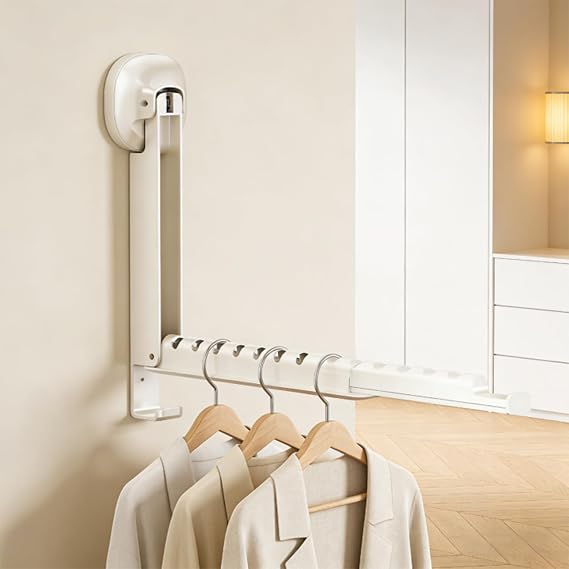 Wall-Mounted Foldable Drying Rack 👕✨
