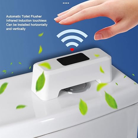 Touchless Automatic Toilet Flusher 🚽✨