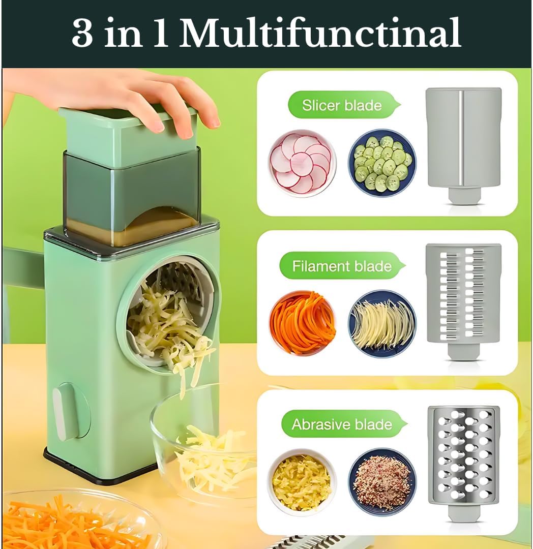 Multifunctional Rotary Vegetable Cutter