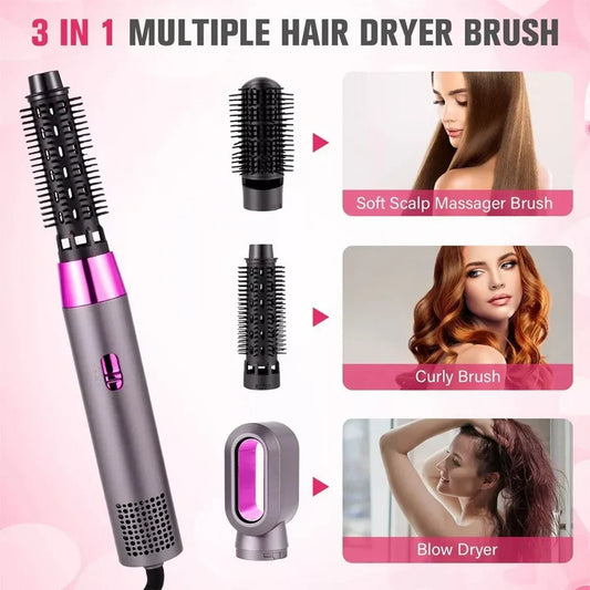 3 in 1 Professional Hair Dryer Brush Multifunctional Hot Air Brush